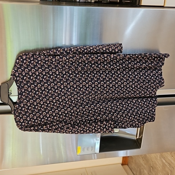 💕THE GREAT💕 The Henley Romper ~ Navy Apron Floral Size 0 XS NWT - Picture 10 of 16